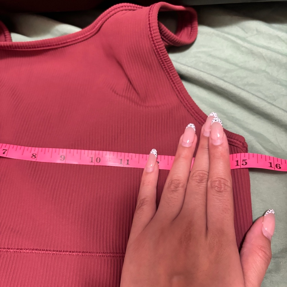 Lululemon Power Pivot Tank Top Ribbed Size 10 - Picture 7 of 7